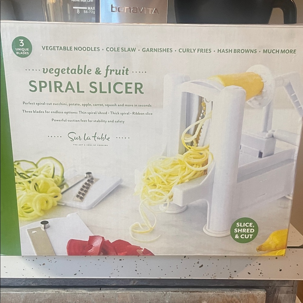 Sur La Table White Spiral Slicer